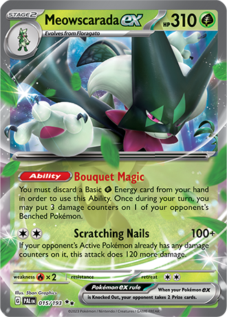 Meowscarada 015-Paldea Evolved
