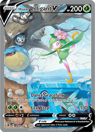 Hisuian Lilligant V 163-Astral Radiance