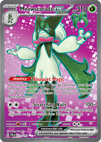 Meowscarada Ex 231-Paldea Evolved