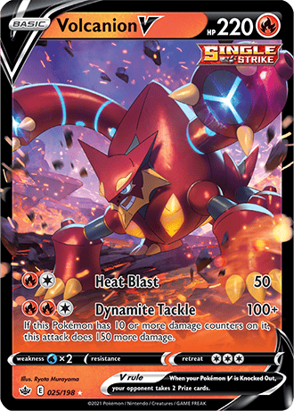 Volcanion V 025-Chilling Reign