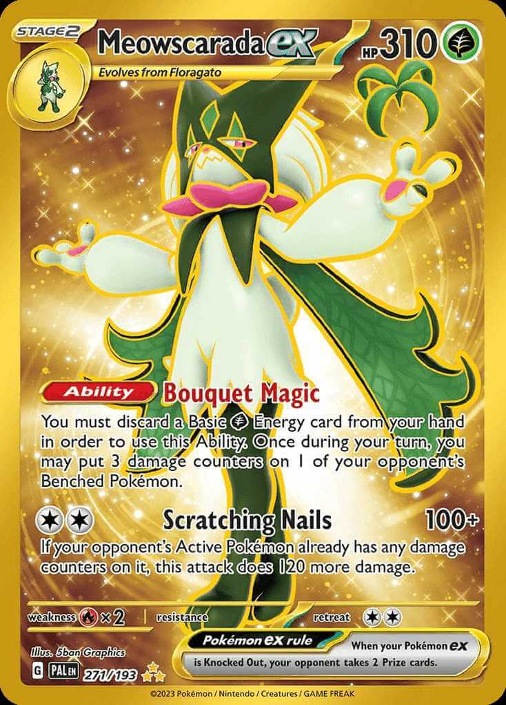 Meowscarada EX 271-Paldea Evolved