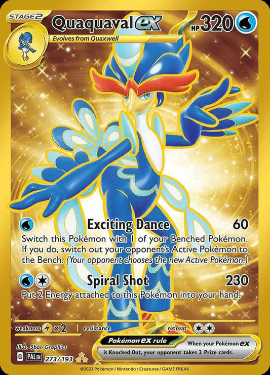 Quaquaval EX 273-Paldea Evolved
