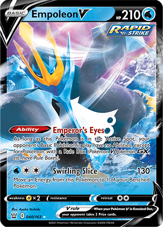 Empoleon V 40-Battle Styles