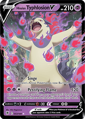 Hisuian Typhlosion V 053-Astral Radiance