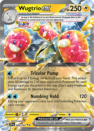 Wugtrio Ex 060-Temporal Forces