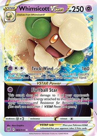 Whimsicott Vstar 065-Brilliant Stars