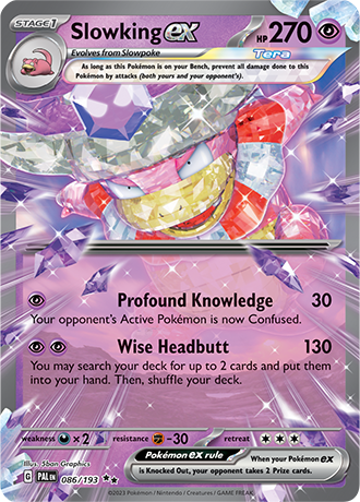 Slowking EX 086-Paldea Evolved