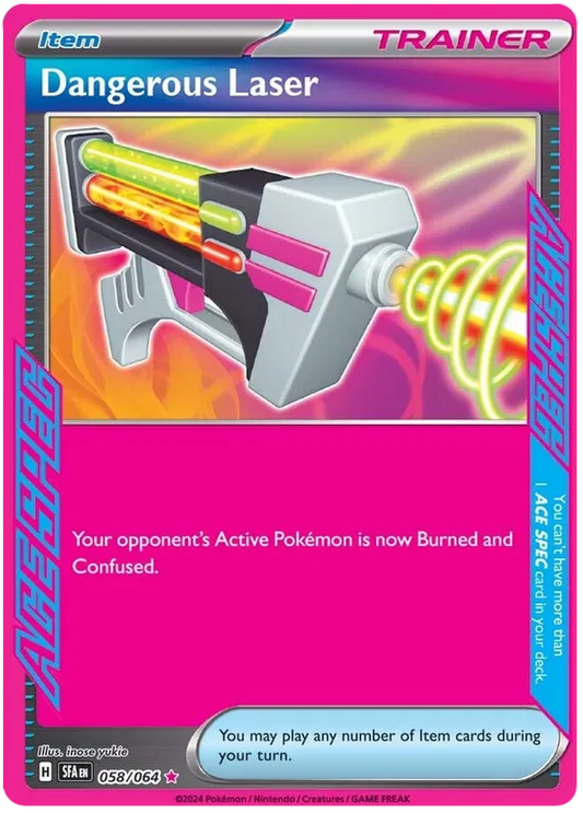 Dangerous Laser 58 - Shrouded Fable