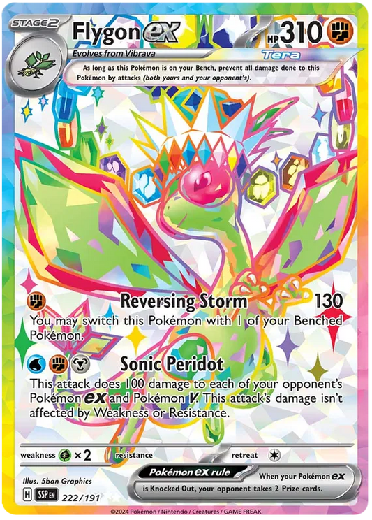 Flygon Ex 222-Surging Sparks