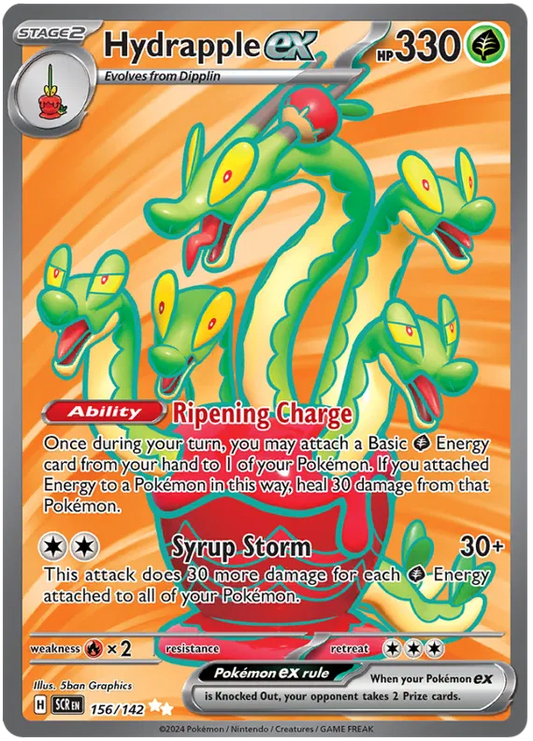 Hydrapple Ex 156-Stellar Crown
