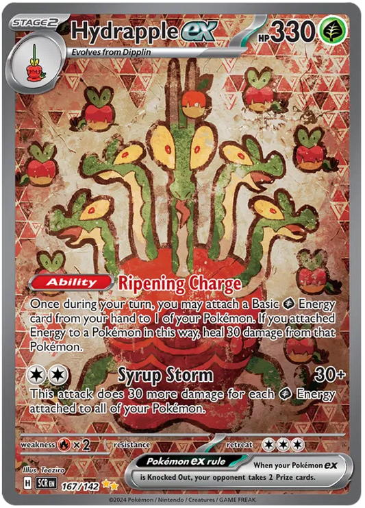 Hydrapple Ex 167-Stellar Crown