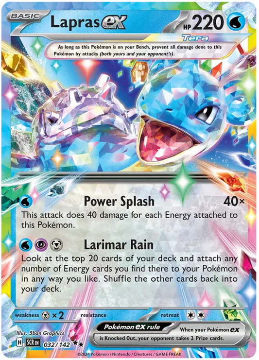 Lapras Ex 032-Stellar Crown