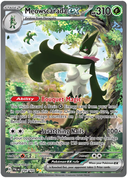 Meowscarada EX 256-Paldea Evolved