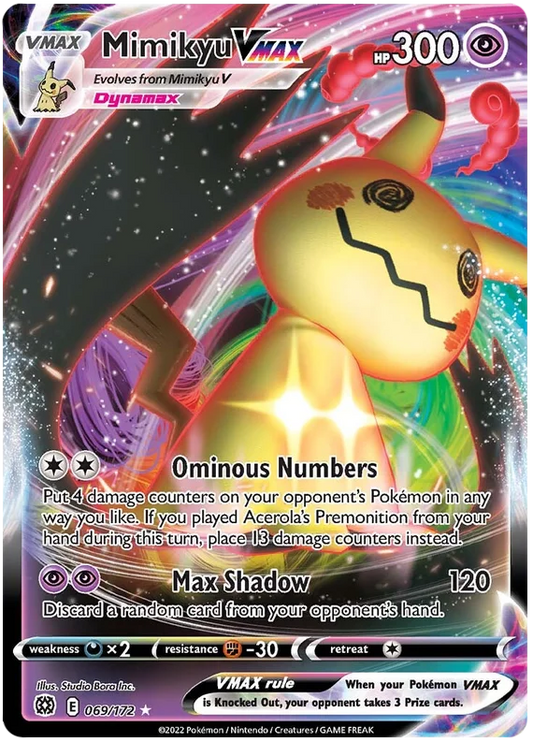 Mimikyu Vmax 069-Brilliant Stars