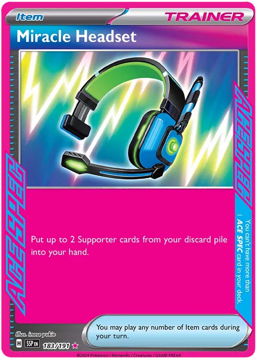 Miracle Headset 183-Surging Sparks