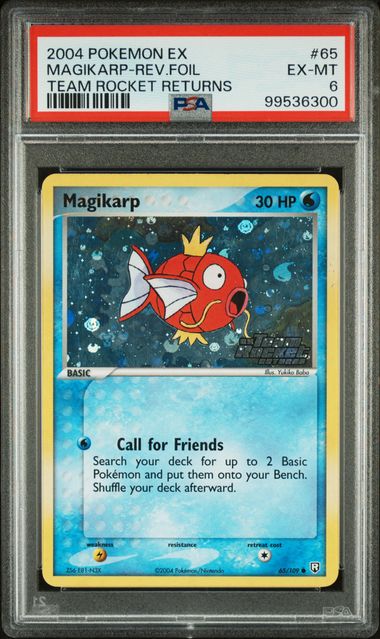 PSA 6 Team Rocket Returns Magikarp- Rev