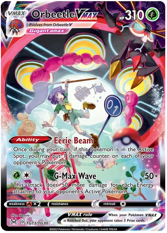 Orbeetle Vmax TG13-Lost Origin
