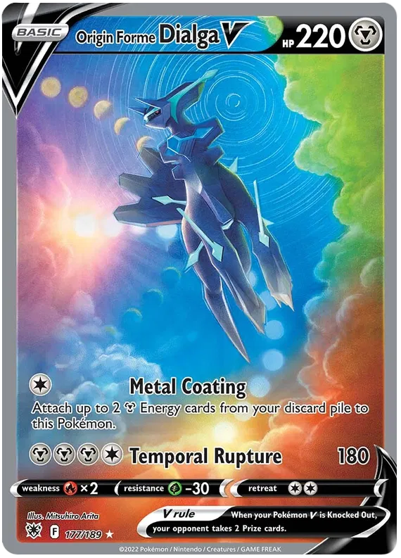 Origin Forme Dialga V 177-Astral Radiance