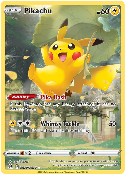 Pikachu GG30-Crown Zenith