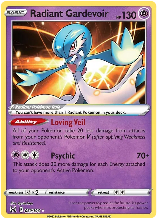 Radiant Gardevoir 069-Lost Origin