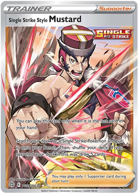 Single Strike Style Mustard TG28-Brilliant Stars