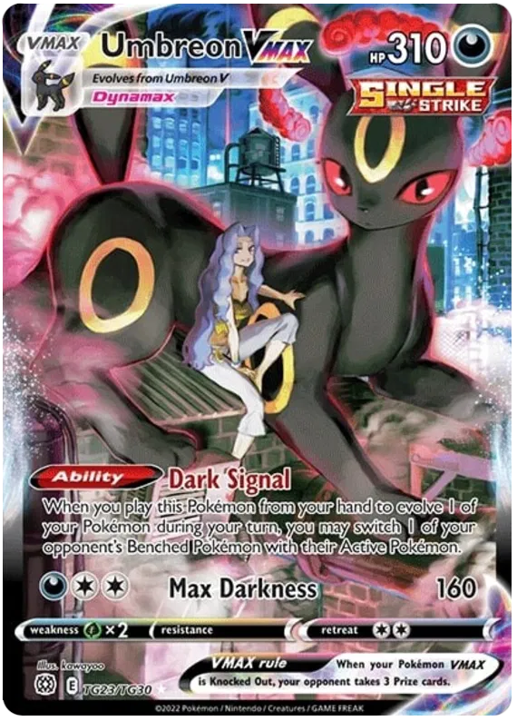 Umbreon Vmax TG23-Brilliant Stars