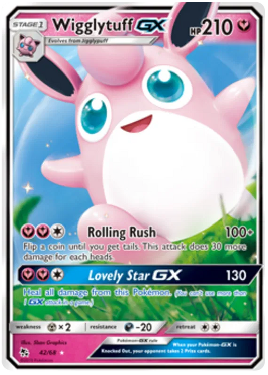 Wigglytuff GX 42-Hidden fates
