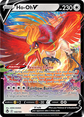 Ho-Oh V 140-Silver Tempest