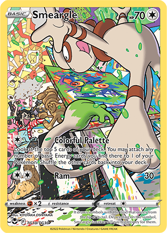 Smeargle TG10-Silver Tempest