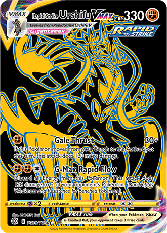 Rapid Strike Urshifu Vmax TG30-Brilliant Stars